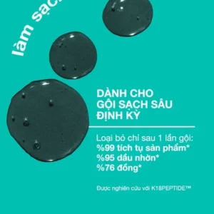 Dầu gội làm sạch sâu K18 Detox Peptide Prep 250ml - Texture và chất sản phẩm