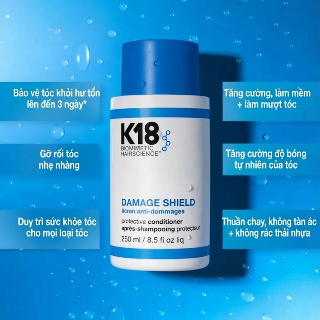 Dầu xả bảo vệ pH K18 Damage Shield