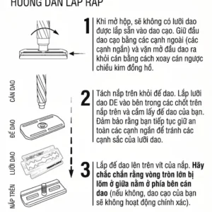 Dao cạo râu Parker Flight Safety Razor - Thành phần và công dụng