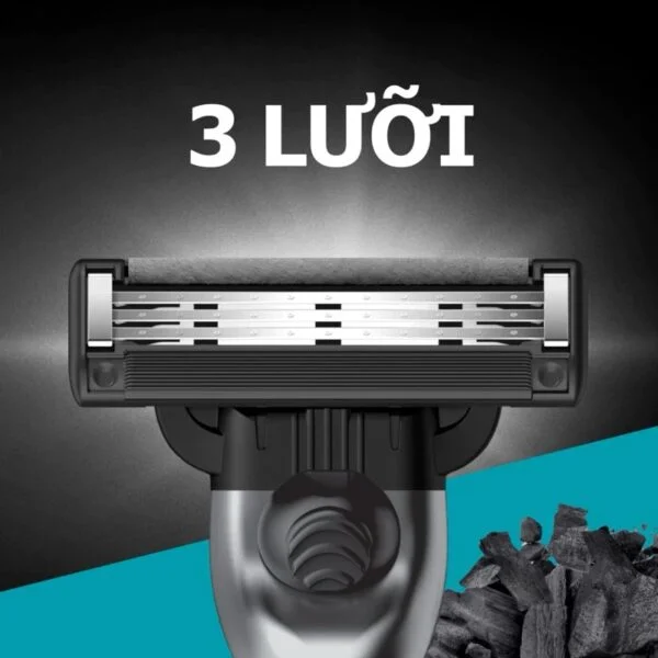 Dao cạo râu Gillette Mach3 với hệ thống 3 lưỡi cạo