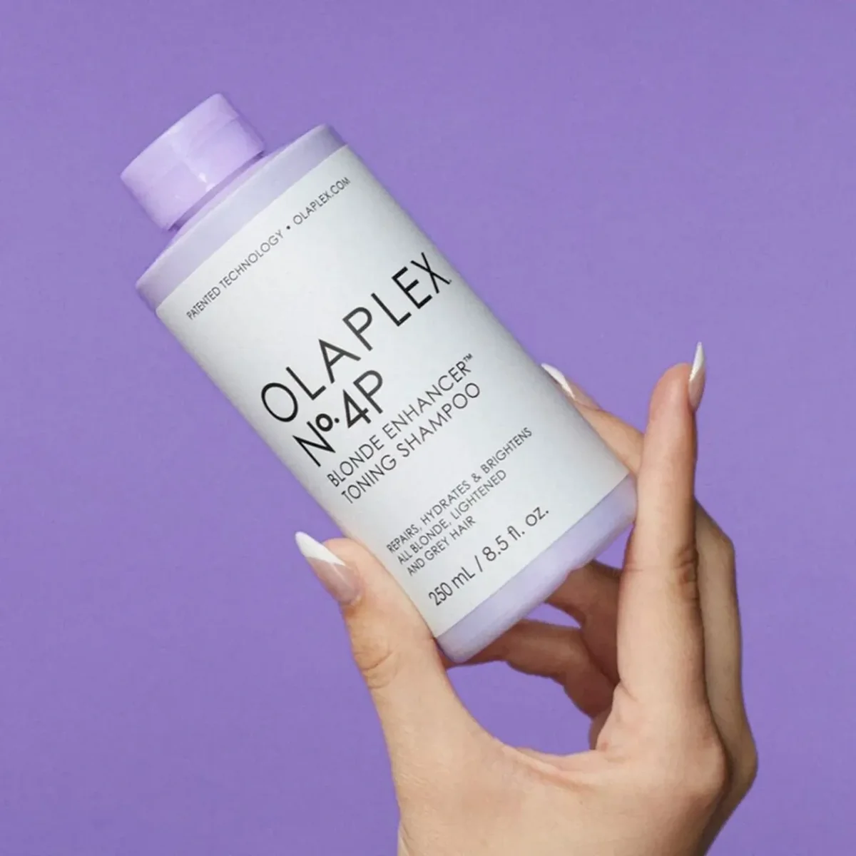 Dung tích 250ml của dầu gội tím Olaplex dùng được rất lâu