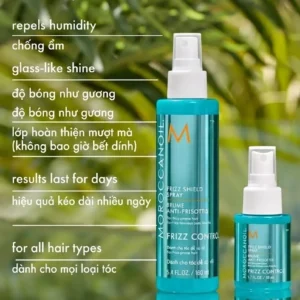 Xịt dưỡng chống rối tóc Moroccanoil Frizz Shield Spray 50ml - Ảnh chính diện sản phẩm chính hãng